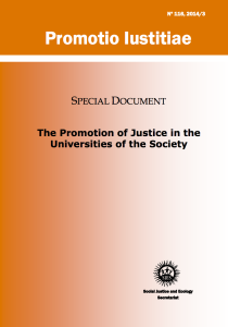 promotio justitiae document cover